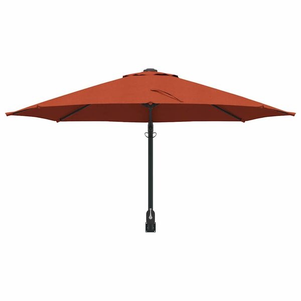Vidaxl Parasol mural inclinable Oranje 248x248x148 cm - 40% de remise