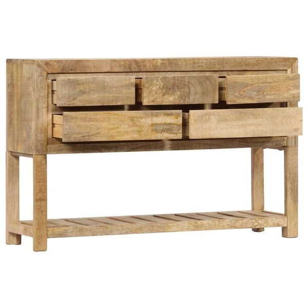 Vidaxl Buffet en bois de manguier massif - 120 cm - 41% de remise