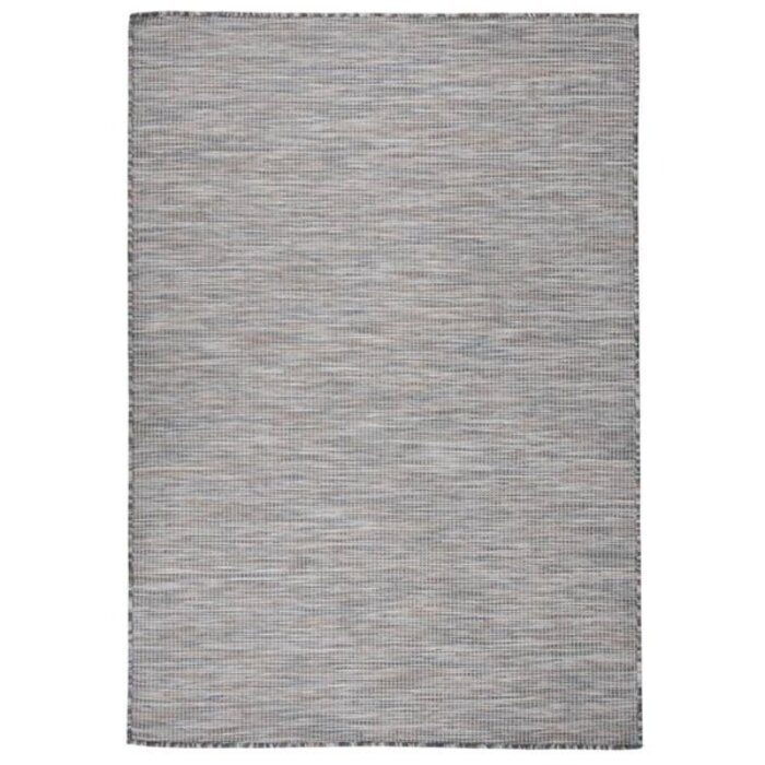 Vidaxl Tapis d'extérieur 160x230 cm marron et bleu - 40% de remise