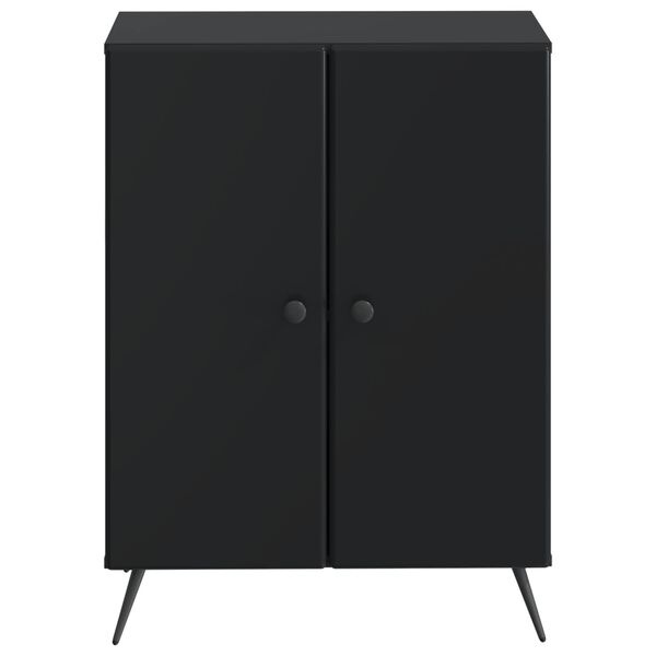 Vidaxl Meuble de salle de bain Breda noir 59,5x31x80cm - 40% de remise