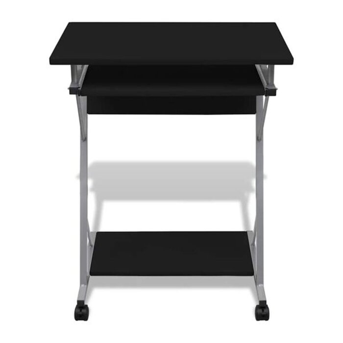 Vidaxl Bureau compact 60x40cm noir - 39% de remise