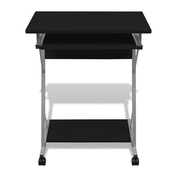 Vidaxl Bureau compact 60x40cm noir - 39% de remise