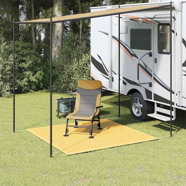 Vidaxl Tapis de sol pour tente 200x200 cm beige - 35% de remise