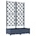 Lot de 2 Jardinières avec Treillis Gris 80x40x125,5 cm - 39% de remise