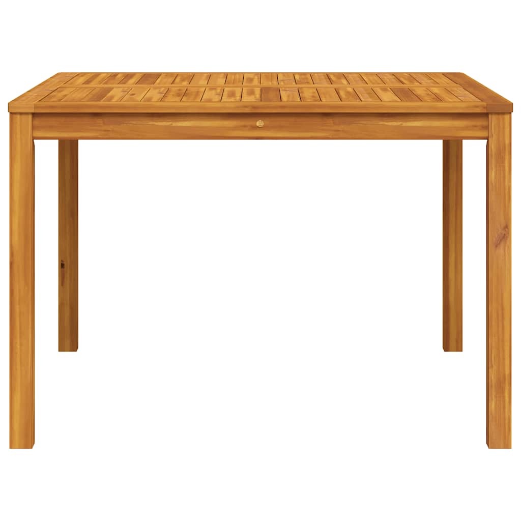 Vidaxl Table de jardin en acacia massif 110x110cm - 41% de remise