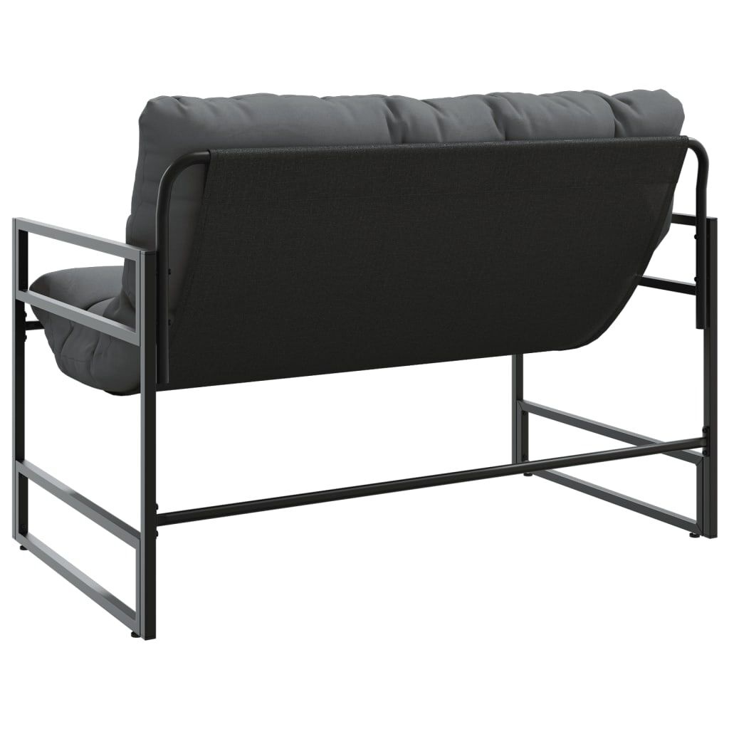 Vidaxl Banc de jardin avec coussin 113 cm - Acier et textilène - 41% de remise