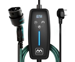 Câble de recharge électrique Type 2 10m - 2,4 kW - 28% de remise