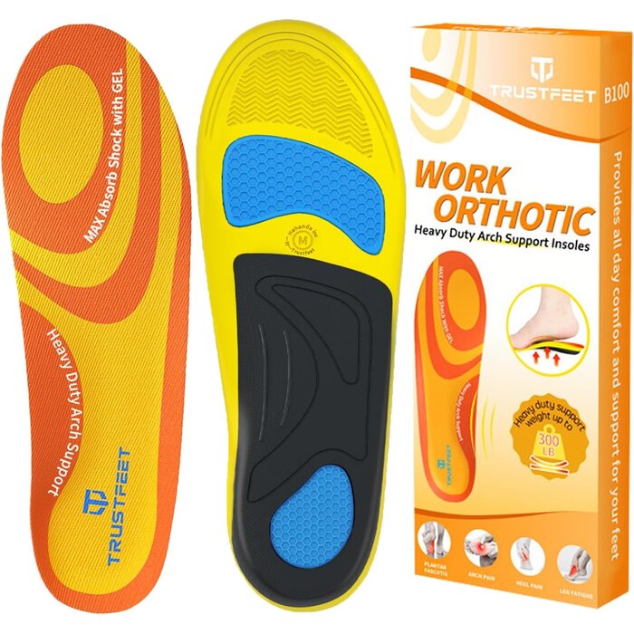 Semelles orthopédiques soutien voûte plantaire - Taille XS - 27% de remise