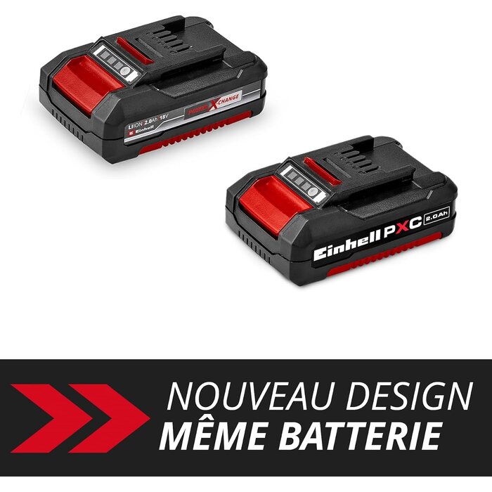 Einhell Batterie 18V 2,0Ah pour outils sans fil - 31% de remise