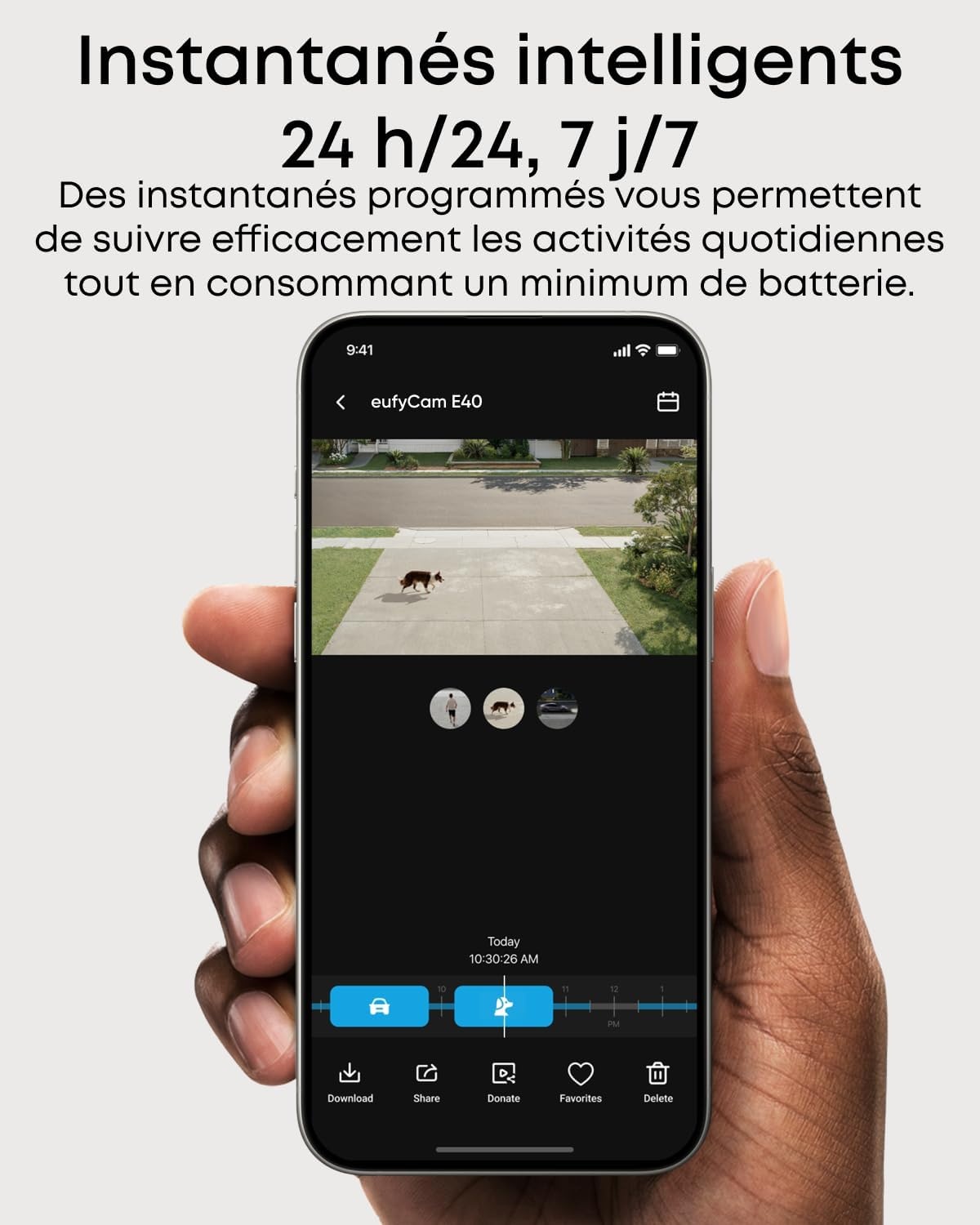 Caméra de surveillance solaire 2K QHD - 36% de remise