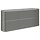 Jardinière ovale en acier galvanisé 152x40x68 cm - 40% de remise
