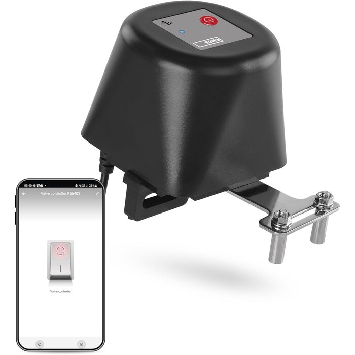Vanne motorisée intelligente Zigbee pour eau et gaz - 38% de remise