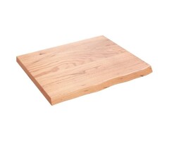 Vidaxl Plan de vasque en chêne massif 60x50cm - 40% de remise