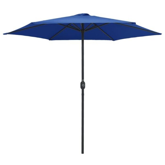 Vidaxl Parasol de jardin 270x246cm bleu azur - 39% de remise