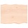 Plateau en chêne massif 80x60 cm, bords naturels - 40% de remise