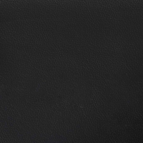 Vidaxl Fauteuil moderne en similicuir noir - 40% de remise