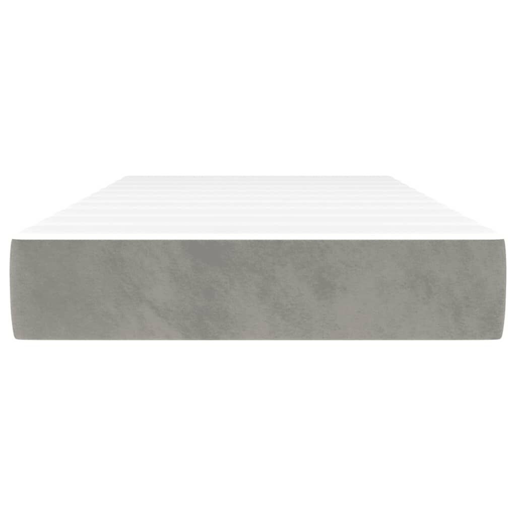 Vidaxl Matelas 90x200x20 cm ressorts ensachés et velours - 41% de remise