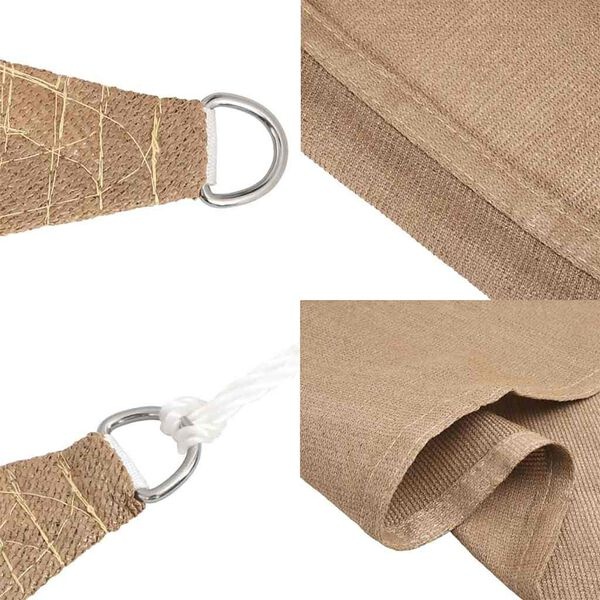 Vidaxl Voile d'ombrage rectangulaire 2,5x4m Taupe - 38% de remise