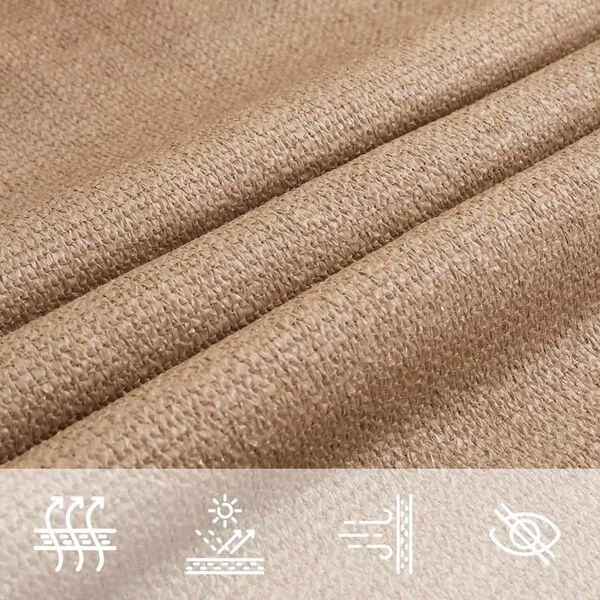 Vidaxl Voile d'ombrage rectangulaire 2,5x4m Taupe - 38% de remise