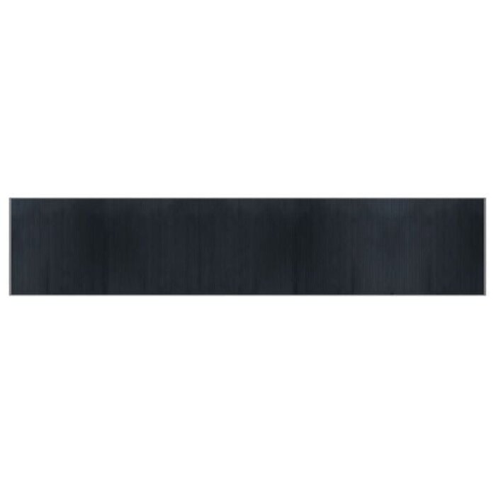 Vidaxl Tapis en bambou gris 100x500 cm - 39% de remise