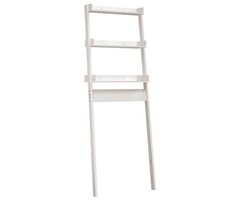 Vidaxl Meuble WC gain de place en pin massif blanc - 41% de remise