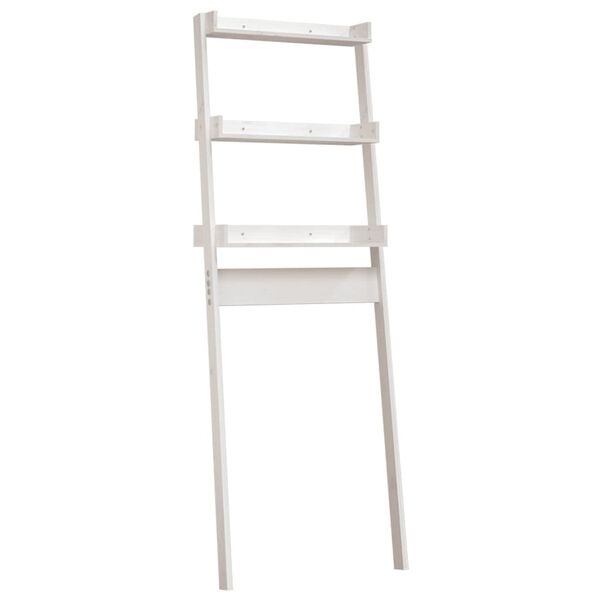 Vidaxl Meuble WC gain de place en pin massif blanc - 41% de remise