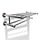 Porte-serviettes mural en inox 6 barres - 38% de remise