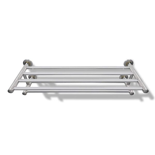Vidaxl Porte-serviettes mural en inox 6 barres - 38% de remise