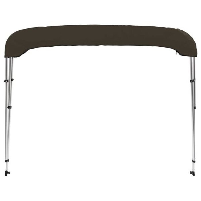 Vidaxl Bimini pour bateau 3 arceaux 183x140x137 cm noir - 41% de remise
