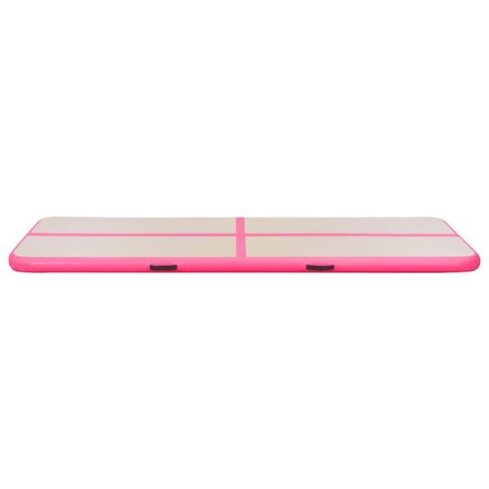 Vidaxl Tapis de gymnastique gonflable 600 cm - Rose - 41% de remise
