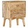 Table de chevet en bois de manguier massif - 2 tiroirs - 41% de remise