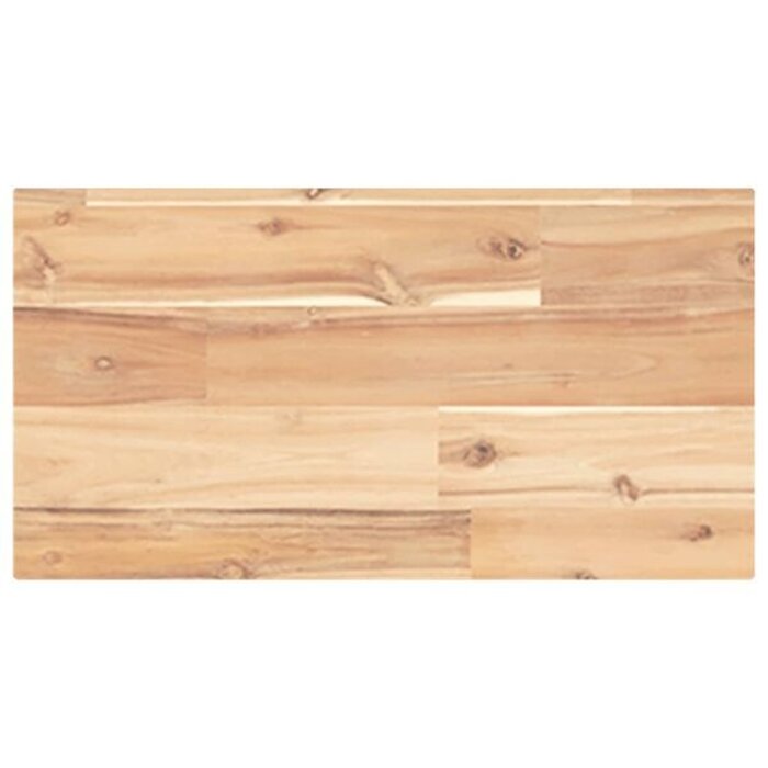 Vidaxl Plateau de table en acacia massif 60x20x2 cm - 35% de remise