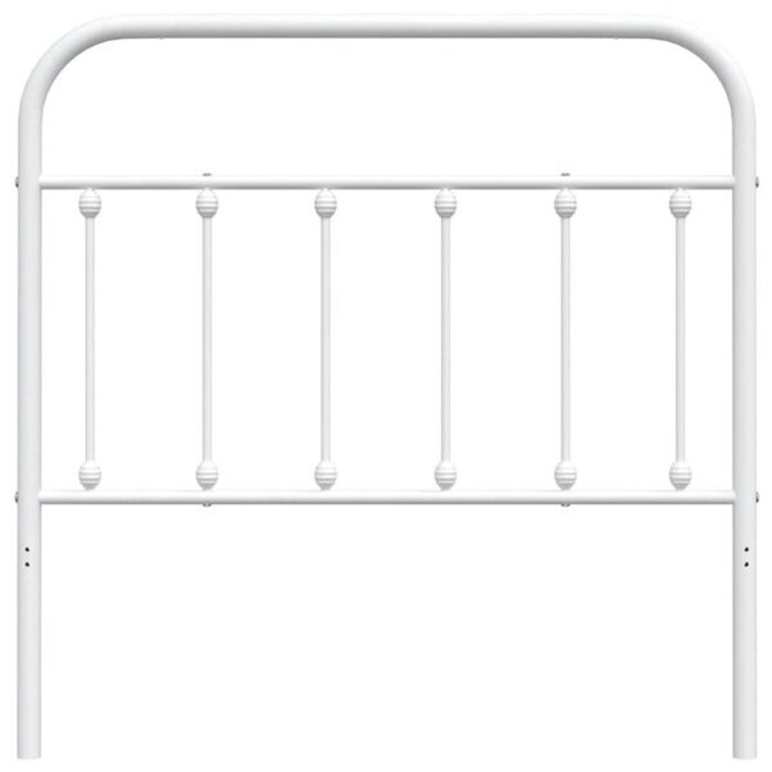 Vidaxl Tête de lit en métal blanc 100 cm - 36% de remise