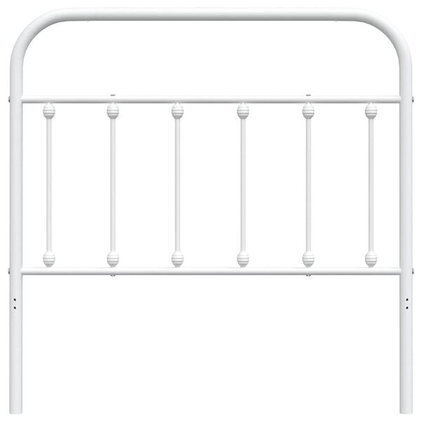 Vidaxl Tête de lit en métal blanc 100 cm - 36% de remise