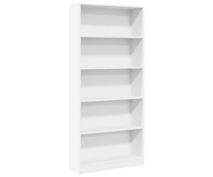 Vidaxl Bibliothèque étagère 80x176 cm - Blanc - 41% de remise