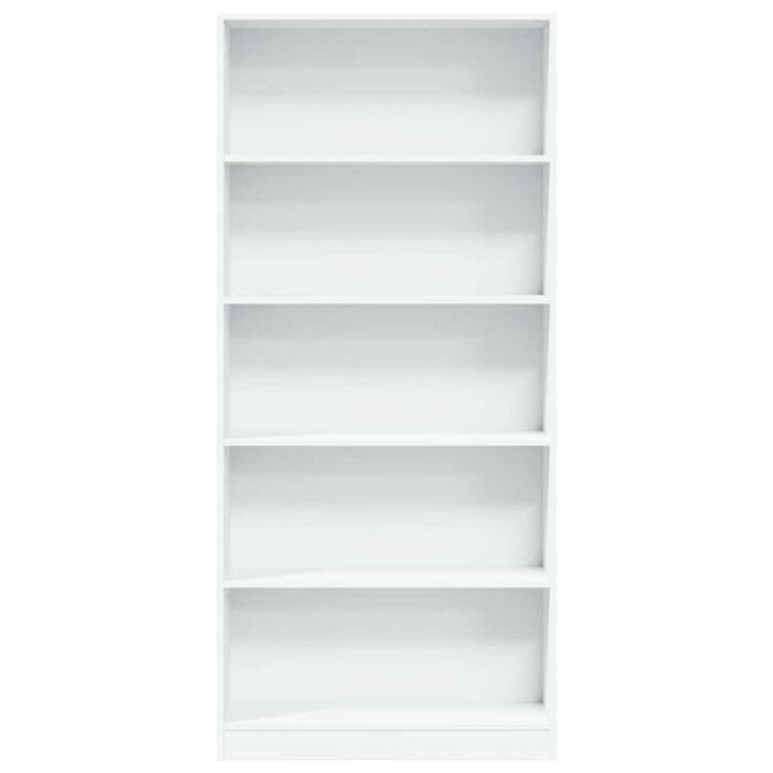 Vidaxl Bibliothèque étagère 80x176 cm - Blanc - 41% de remise