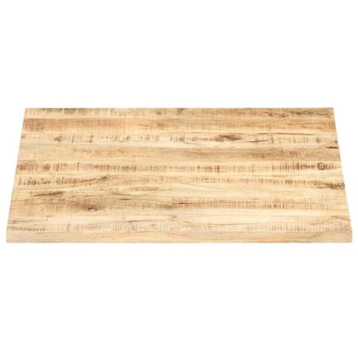 Vidaxl Plateau de table en bois de manguier massif 80x80 cm - 41% de remise
