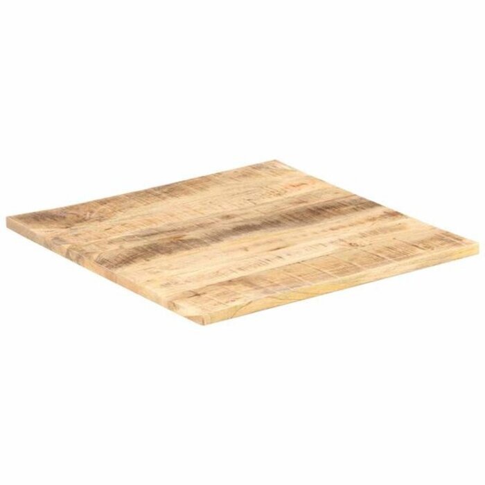 Vidaxl Plateau de table en bois de manguier massif 80x80 cm - 41% de remise