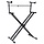 Support de clavier en X double renforcé noir - 40% de remise