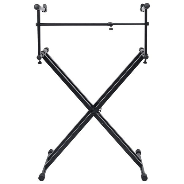 Vidaxl Support de clavier en X double renforcé noir - 40% de remise