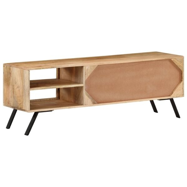 Vidaxl Meuble TV bois de manguier massif 110cm - 34% de remise