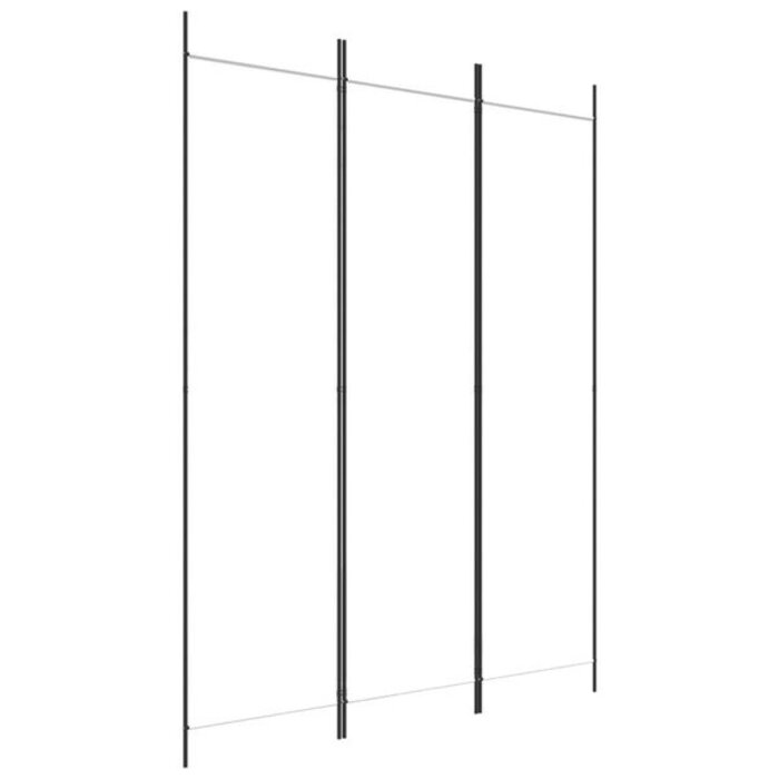 Vidaxl Paravent 3 panneaux 150x200 cm blanc - 37% de remise