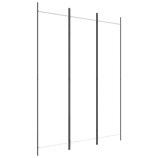 Vidaxl Paravent 3 panneaux 150x200 cm blanc - 37% de remise