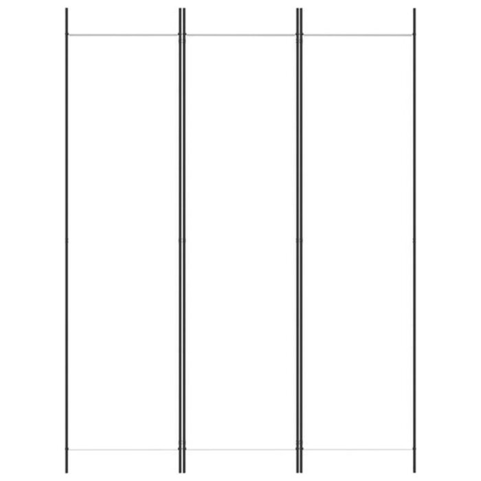 Vidaxl Paravent 3 panneaux 150x200 cm blanc - 37% de remise