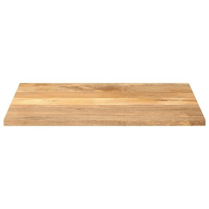 Vidaxl Plateau de table rectangulaire en bois de manguier 90x80cm - 41% de remise