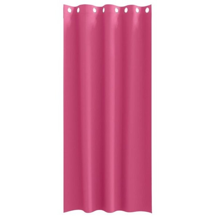 Vidaxl Lot de 2 rideaux occultants rose vif 245x140 cm - 37% de remise