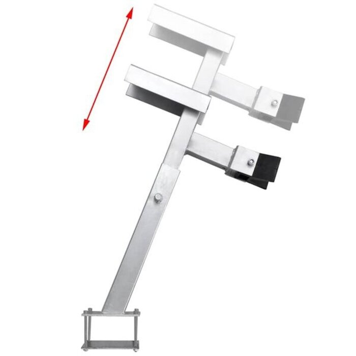 Vidaxl Support d'étrave pour remorque de bateau 500-1000kg - 39% de remise