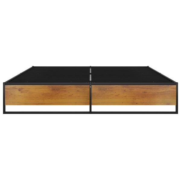 Vidaxl Cadre de lit métal noir 160x200 cm - 40% de remise