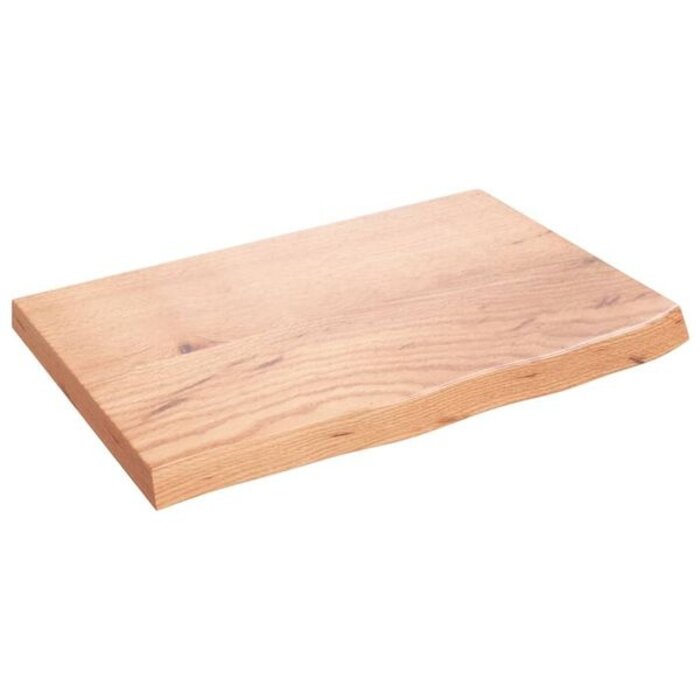 Vidaxl Plateau de lavabo en chêne massif 60x40cm - 40% de remise