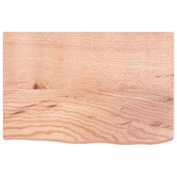 Vidaxl Plateau de lavabo en chêne massif 60x40cm - 40% de remise
